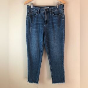 YMI | Wanna Betta Butt? | High Rise Crop Jeans